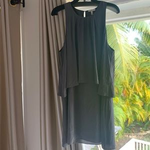 Joie gray silk dress